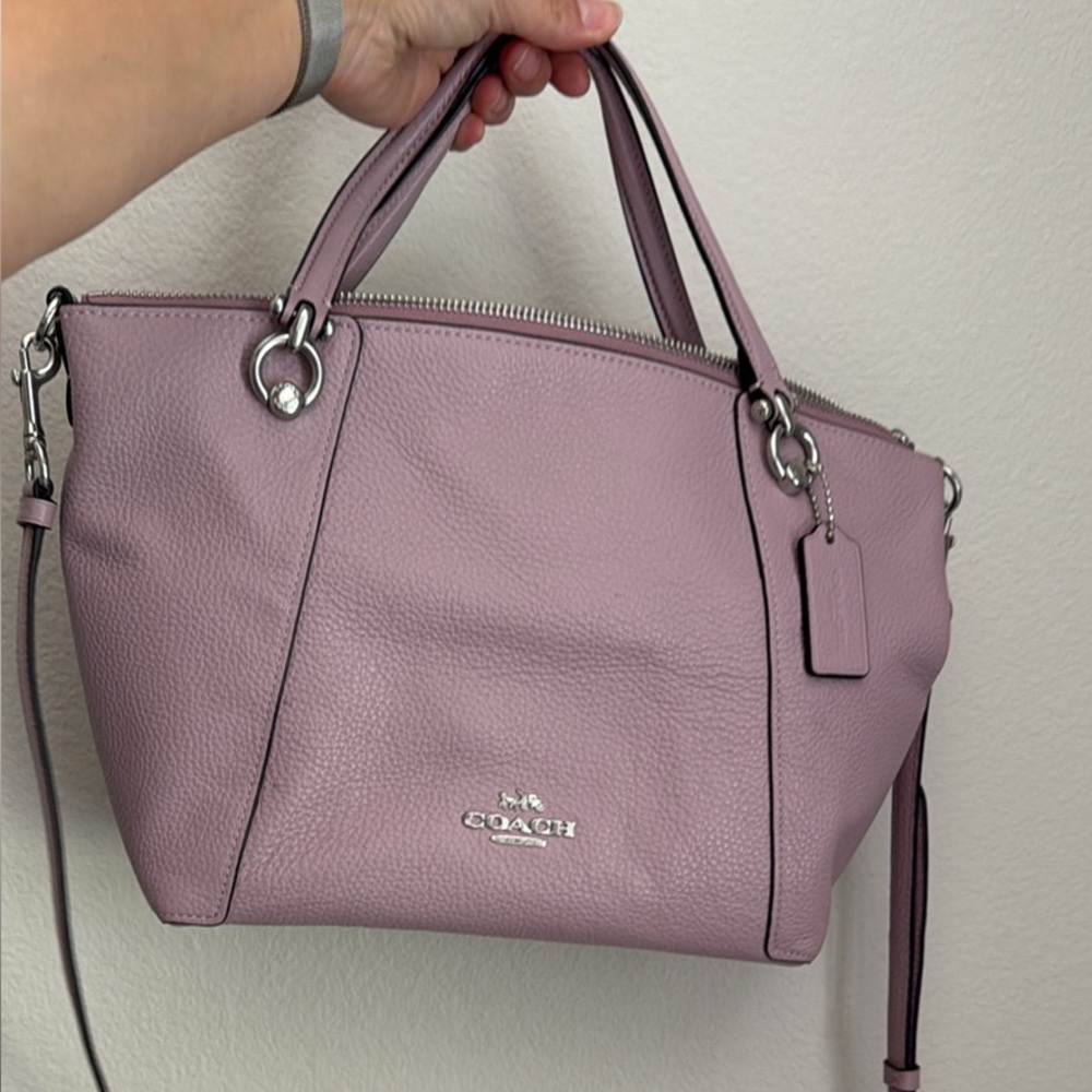 Coach Lilac Lavender Leather Bag